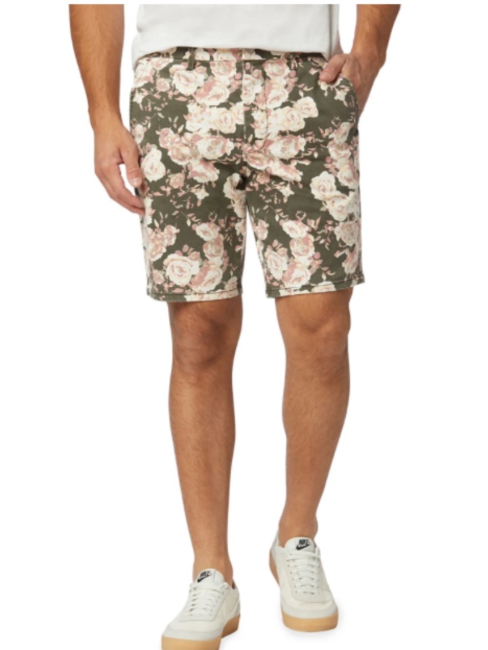 Joe's Jeans Men's Brixton Vintage Floral-Print Shorts Size 34